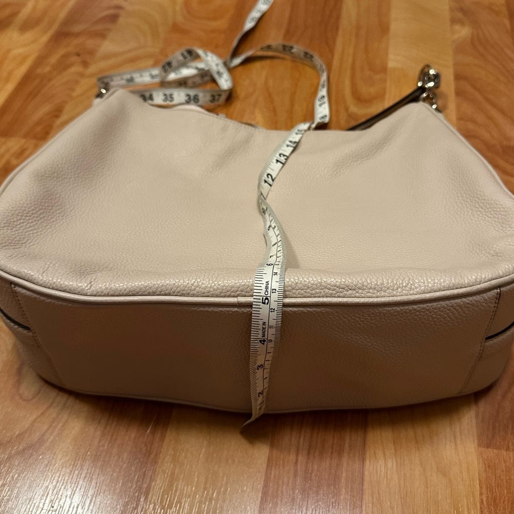 Kate Spade Pebbled Cream Leather Hobo Shoulder Bag - Picture 9 of 9